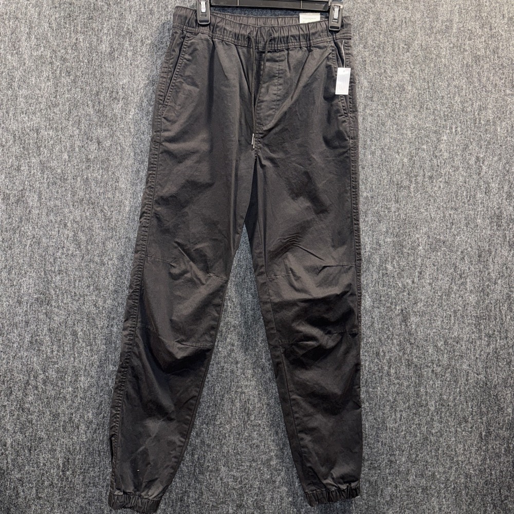 No Boundaries Men's XSmall 27 Twill Jogger Pants Black Straight‎ Fit Outdoor